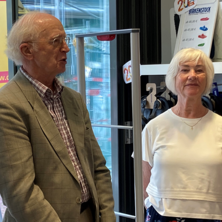 Ein alter Mann und eine alte Frau
